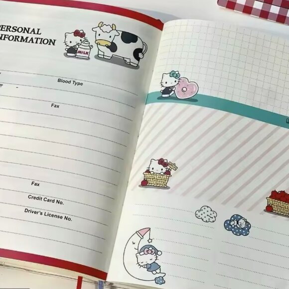 2025 Hello Kitty A5 Planner: Your Year, Your Way - Picture 3 of 5